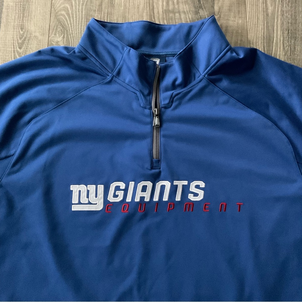 Reebok NFL Equipment New York Giants Pullover 1/4 Zip Windbreaker
Men’s 3XL - Picture 3 of 9